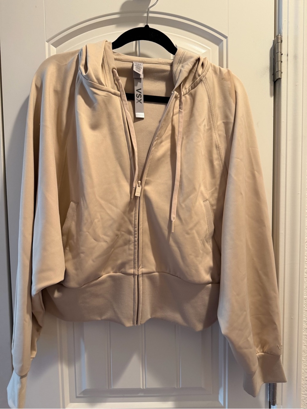 VSX Stone Beige Full-Zip Hoodie Jacket